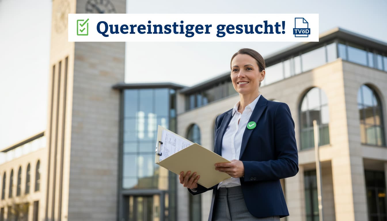 Bewerbung Verwaltung Quereinsteiger: Muster, Vorlagen & Tipps 2026