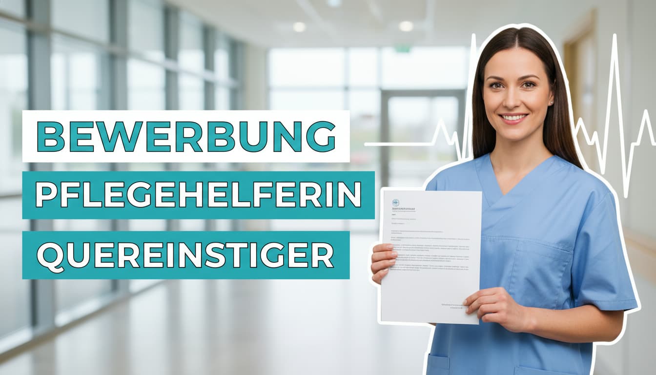 Bewerbungsschreiben Pflegehelferin Quereinsteiger – Muster & Tipps 2026