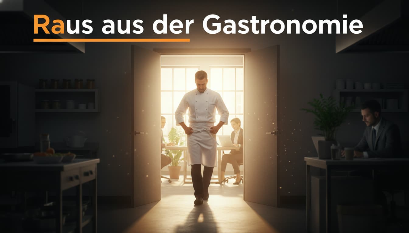 Raus aus der Gastronomie: Quereinstieg in einen neuen Beruf 2026